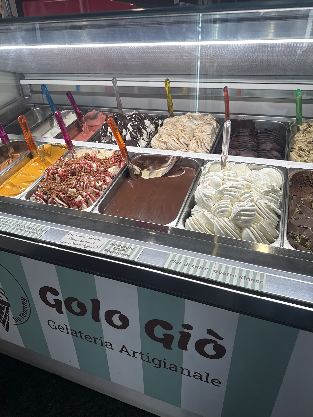 Il locale in servizio.