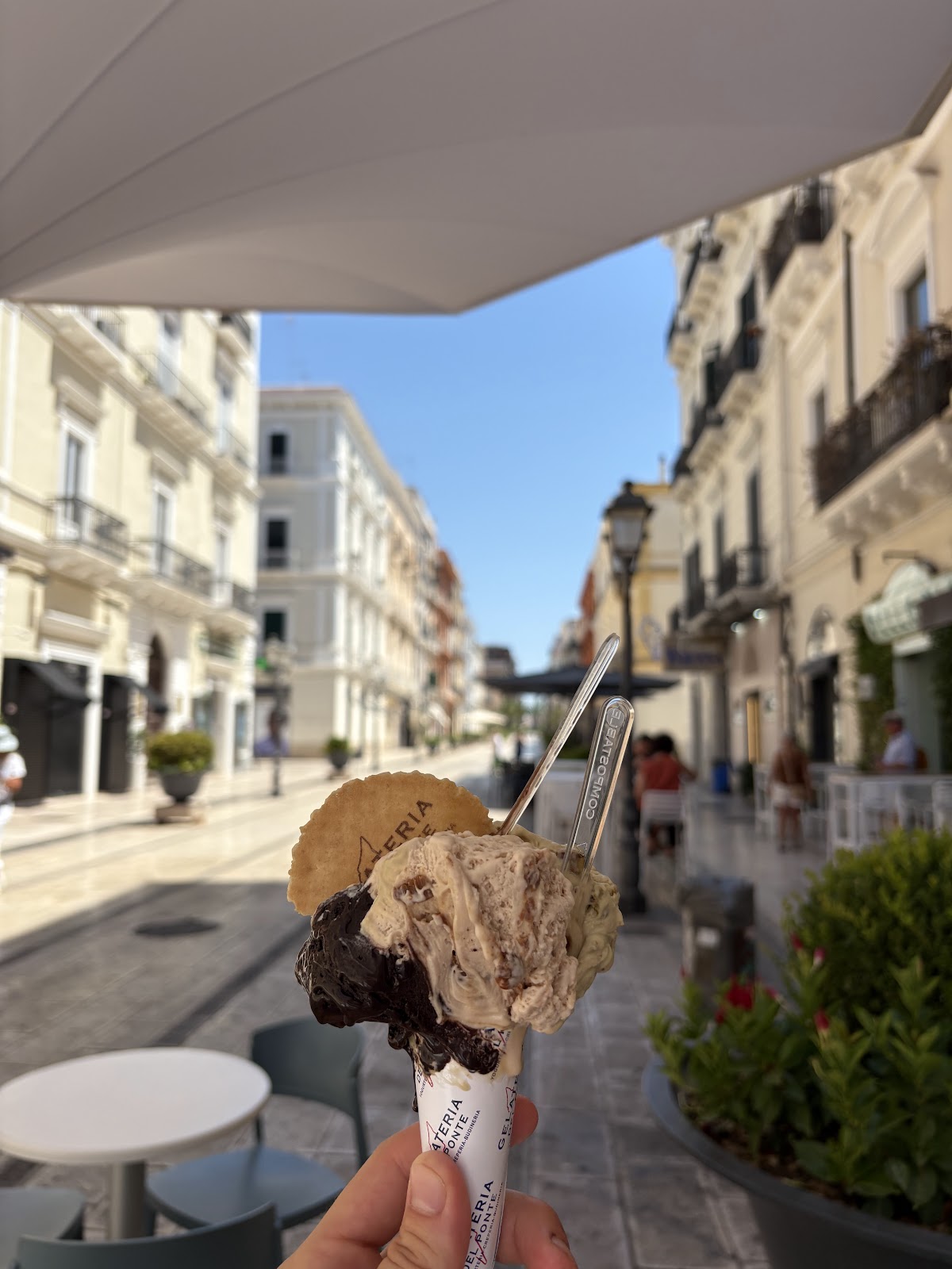 Il gelato della casa.