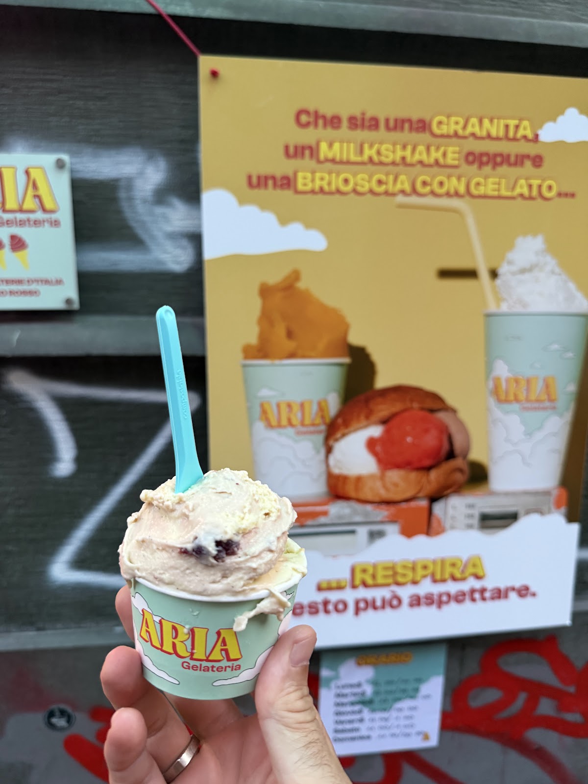 Il locale in servizio.