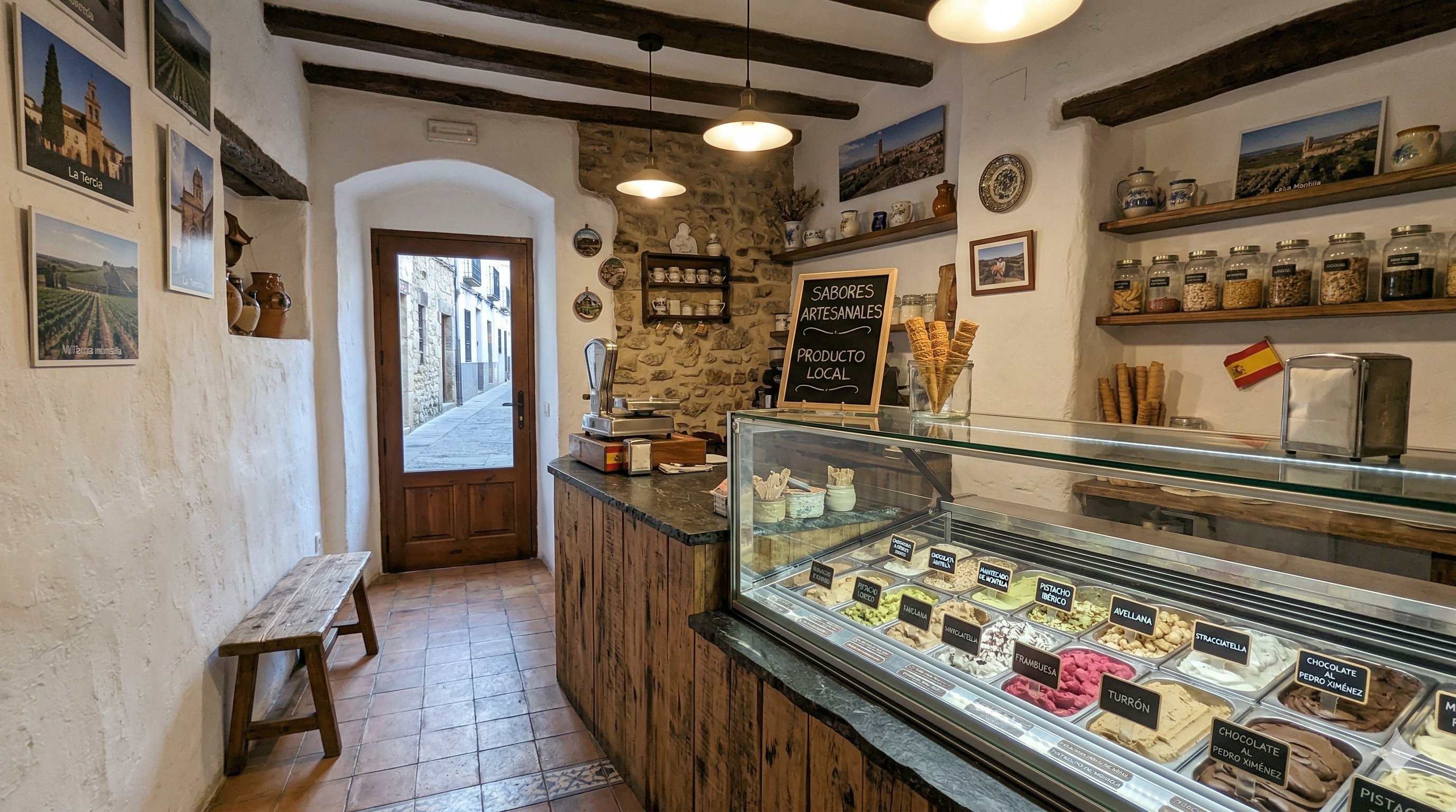 Foto de Heladería de Montalbán - Tienda de Montalbán
