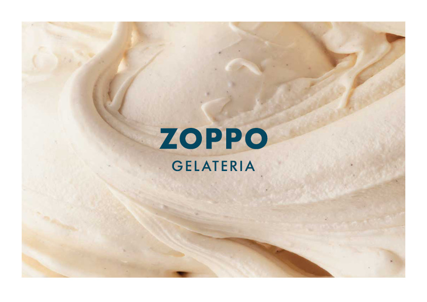 Il gelato servito.