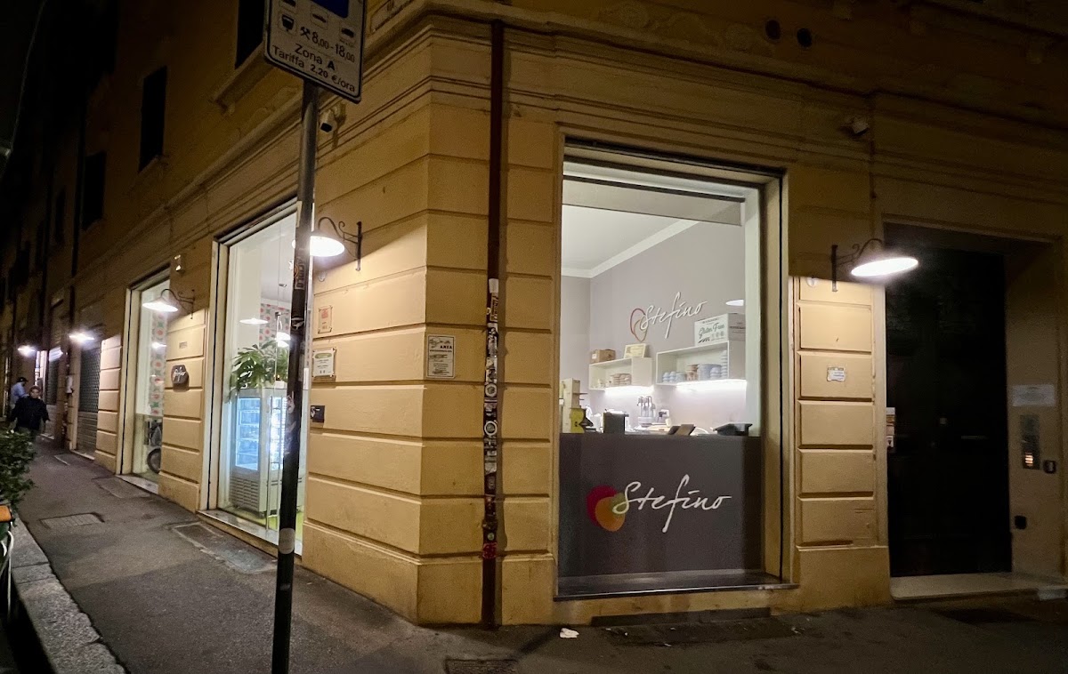 Il locale visto dall'interno.
