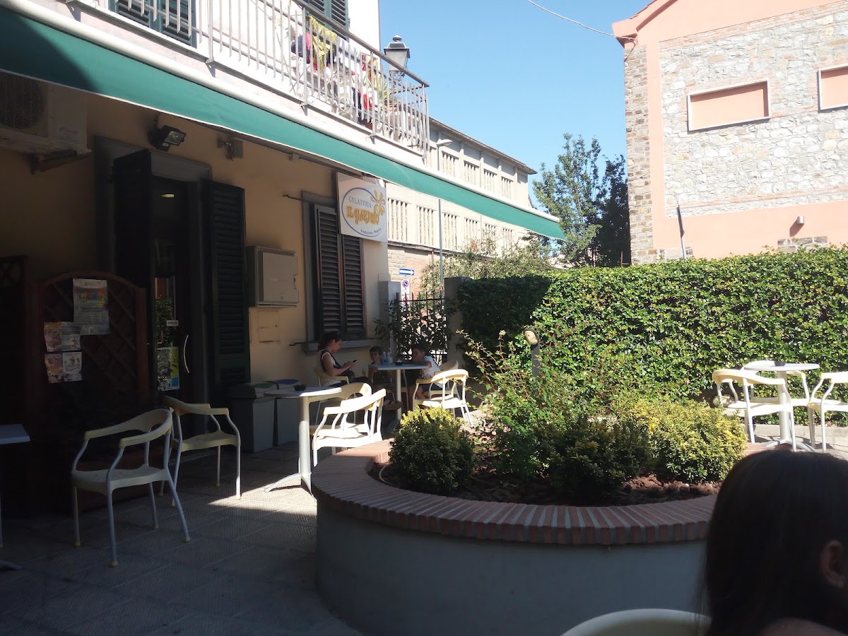 Il gelato servito.
