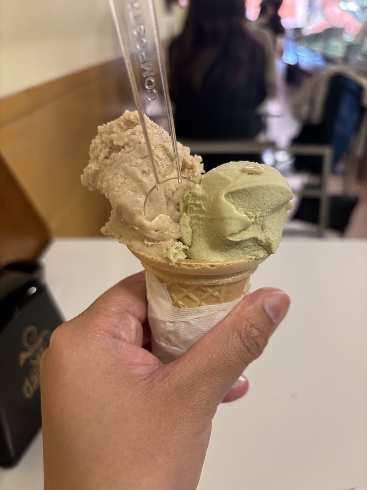 Il gelato della casa.