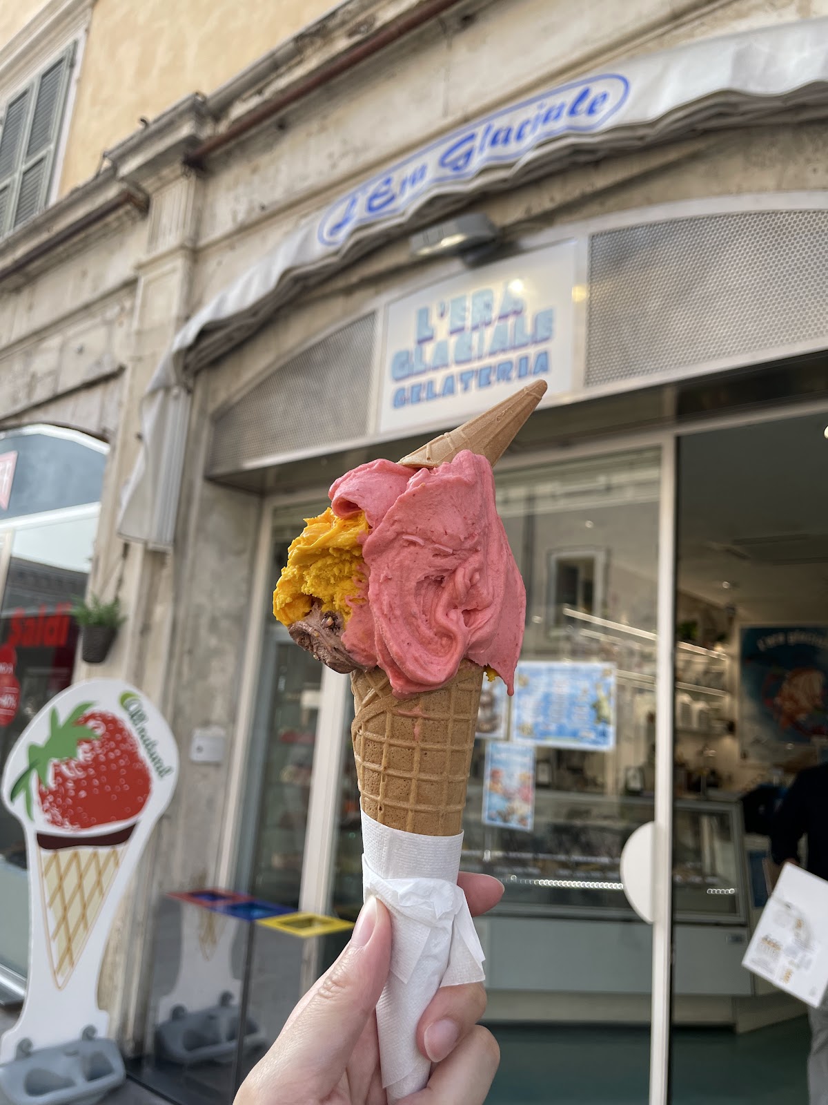 Il locale in servizio.