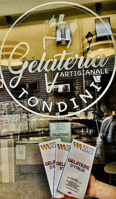 Il gelato servito.