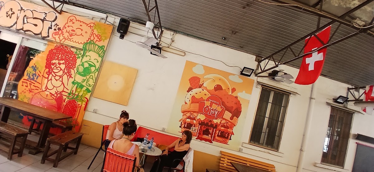 Il locale visto dall'interno.