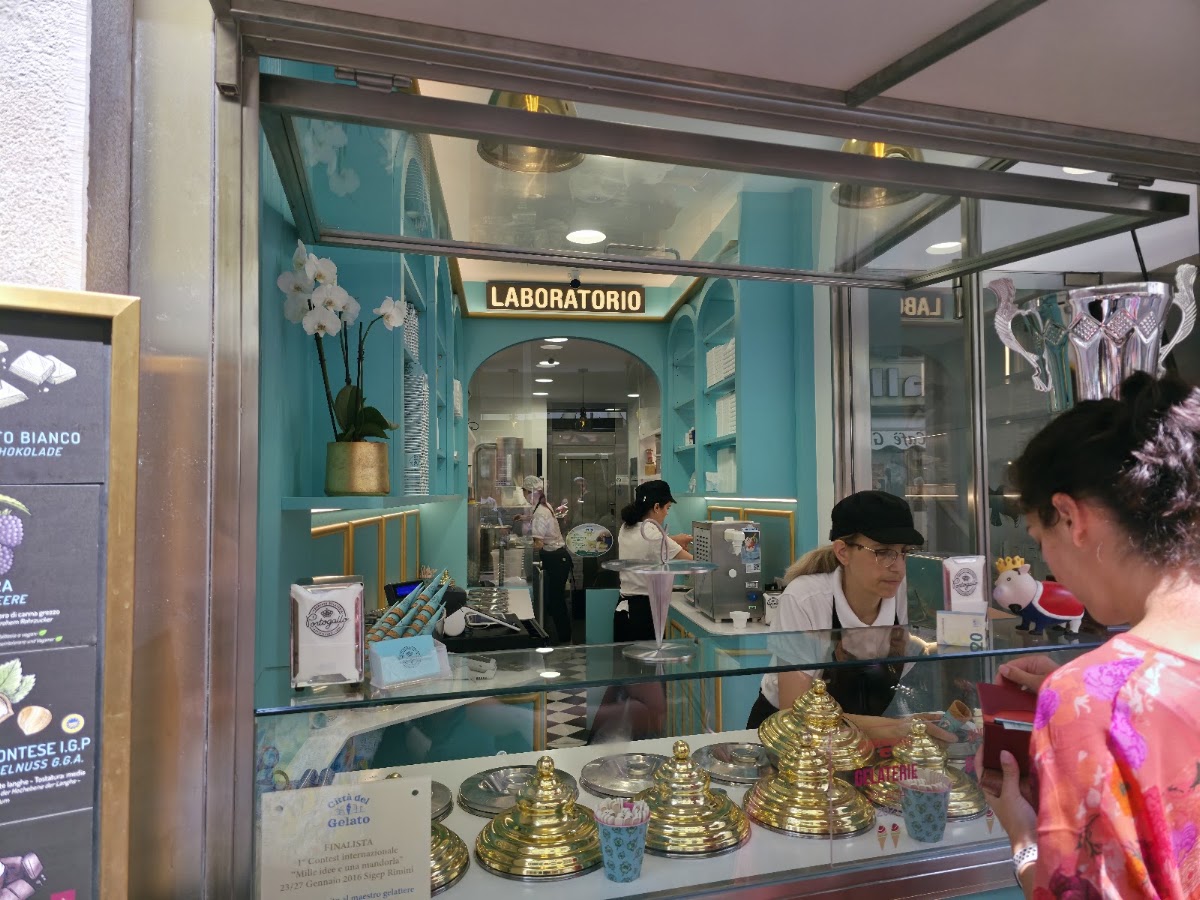 Il gelato della casa.