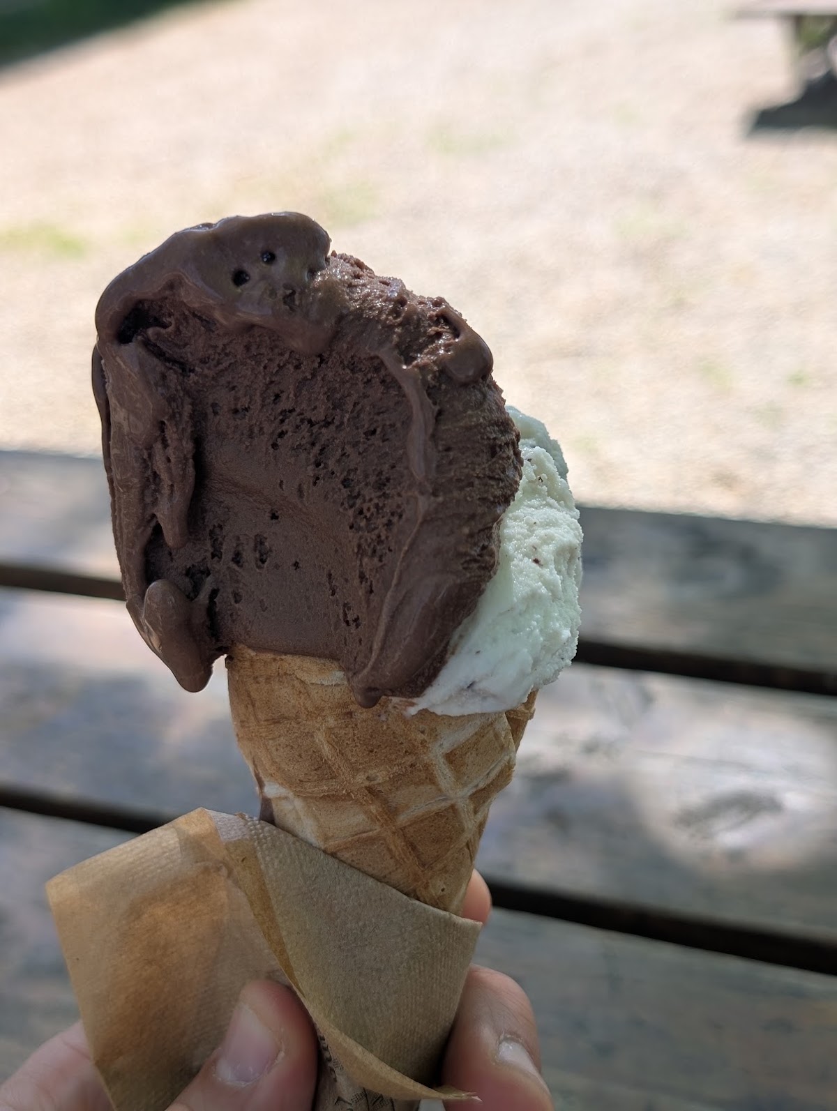 Il gelato della casa.