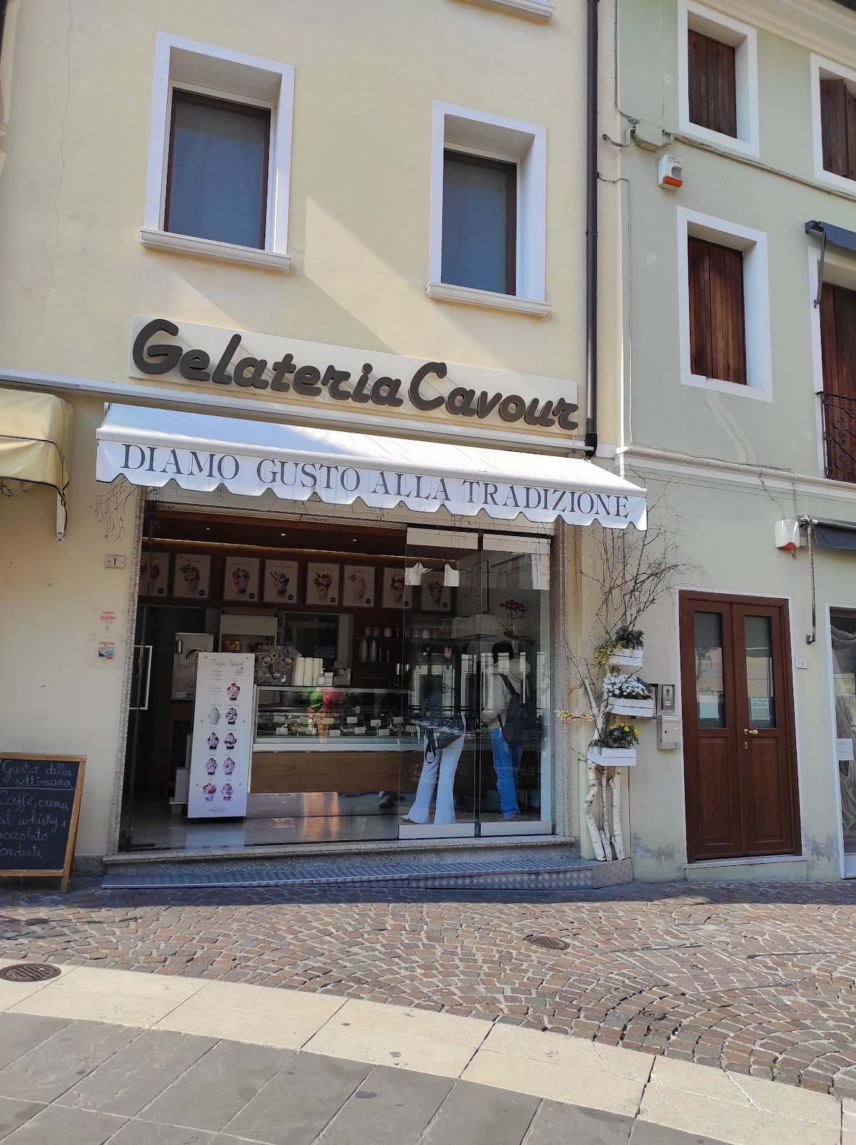 Il gelato della casa.