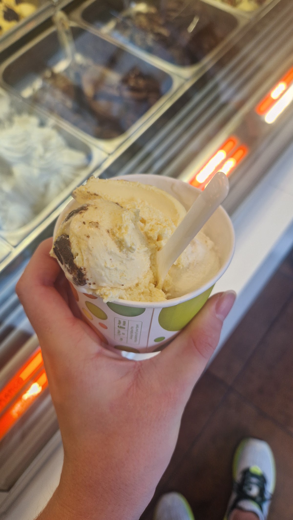 Il gelato della casa.