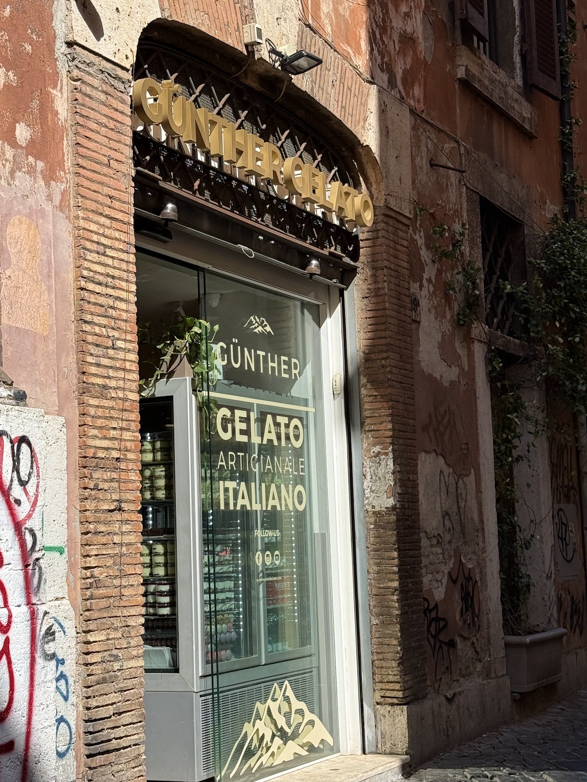 Un dettaglio del banco.