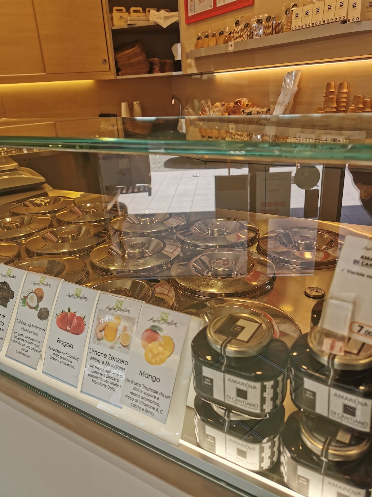 Il gelato della casa.