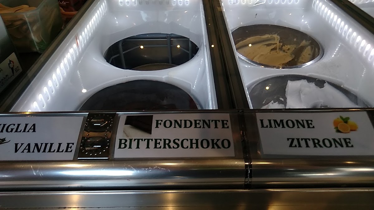 Un dettaglio del banco.