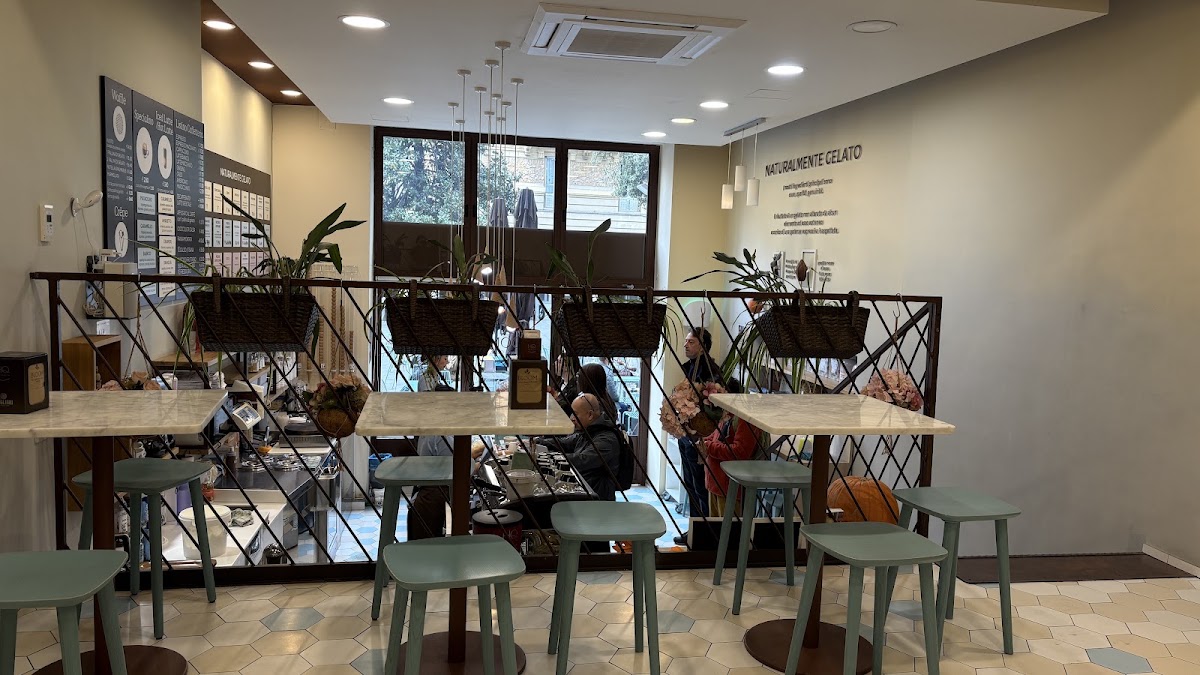 Il locale visto dall'interno.