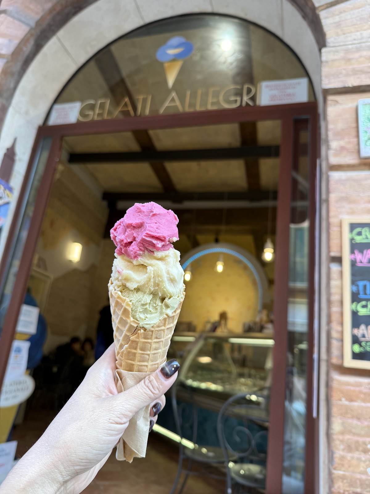 Il gelato della casa.