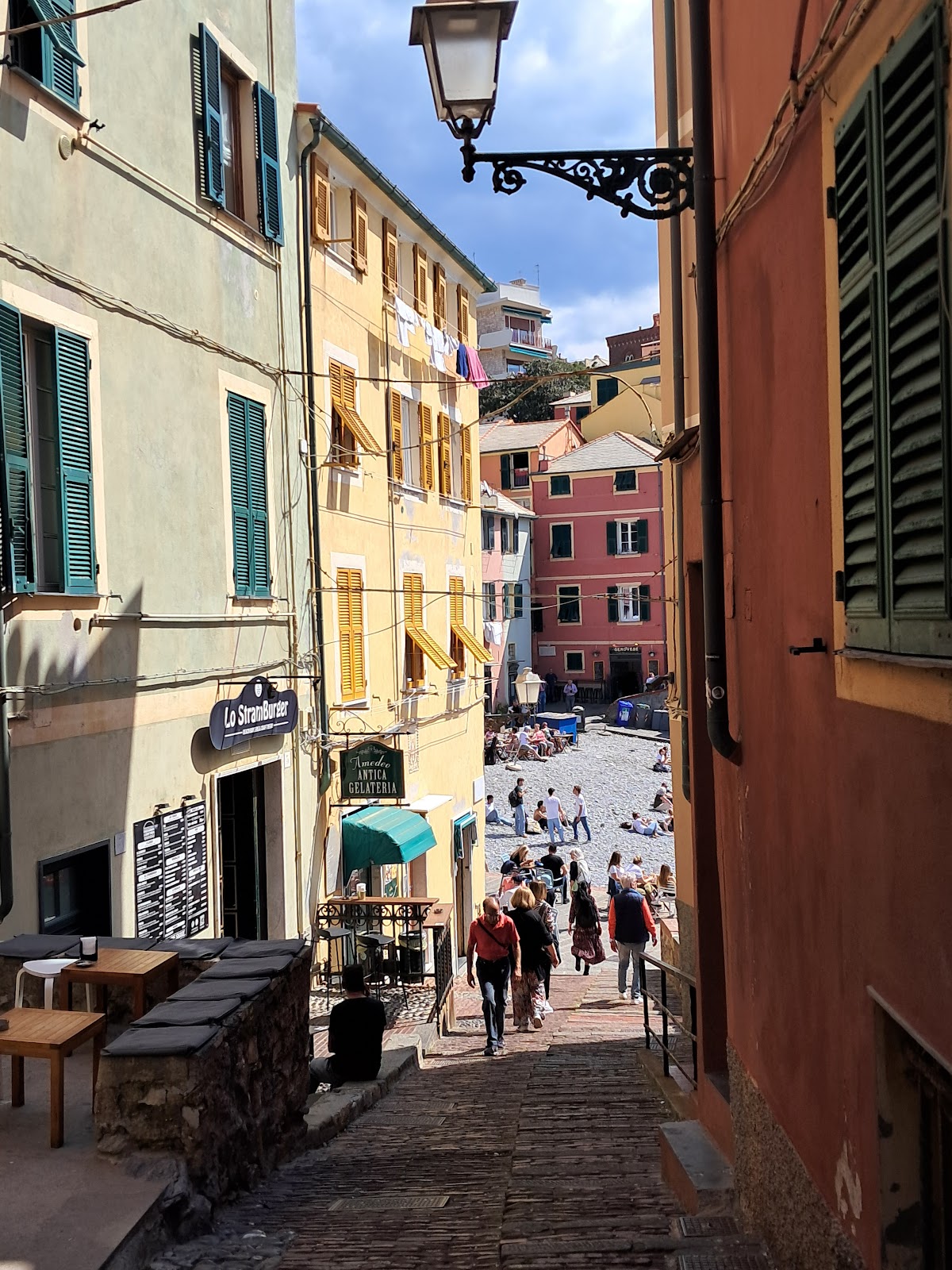 Un dettaglio della vetrina.