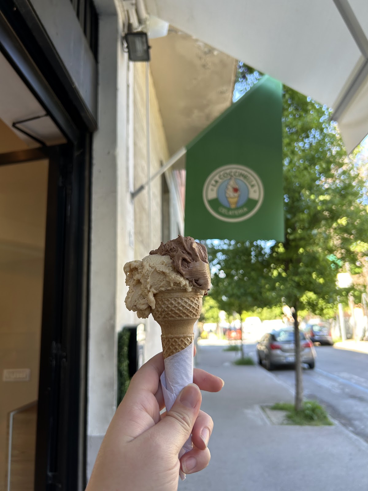 Il locale in servizio.