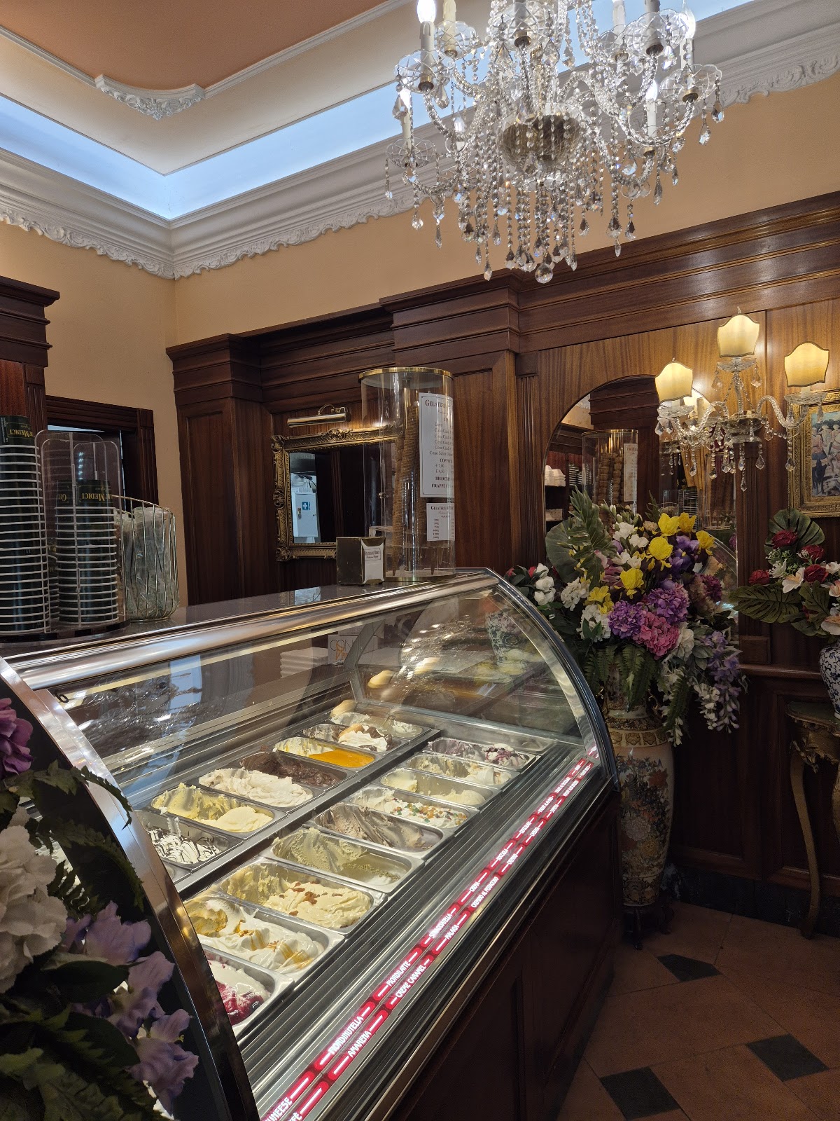 Il gelato della casa.