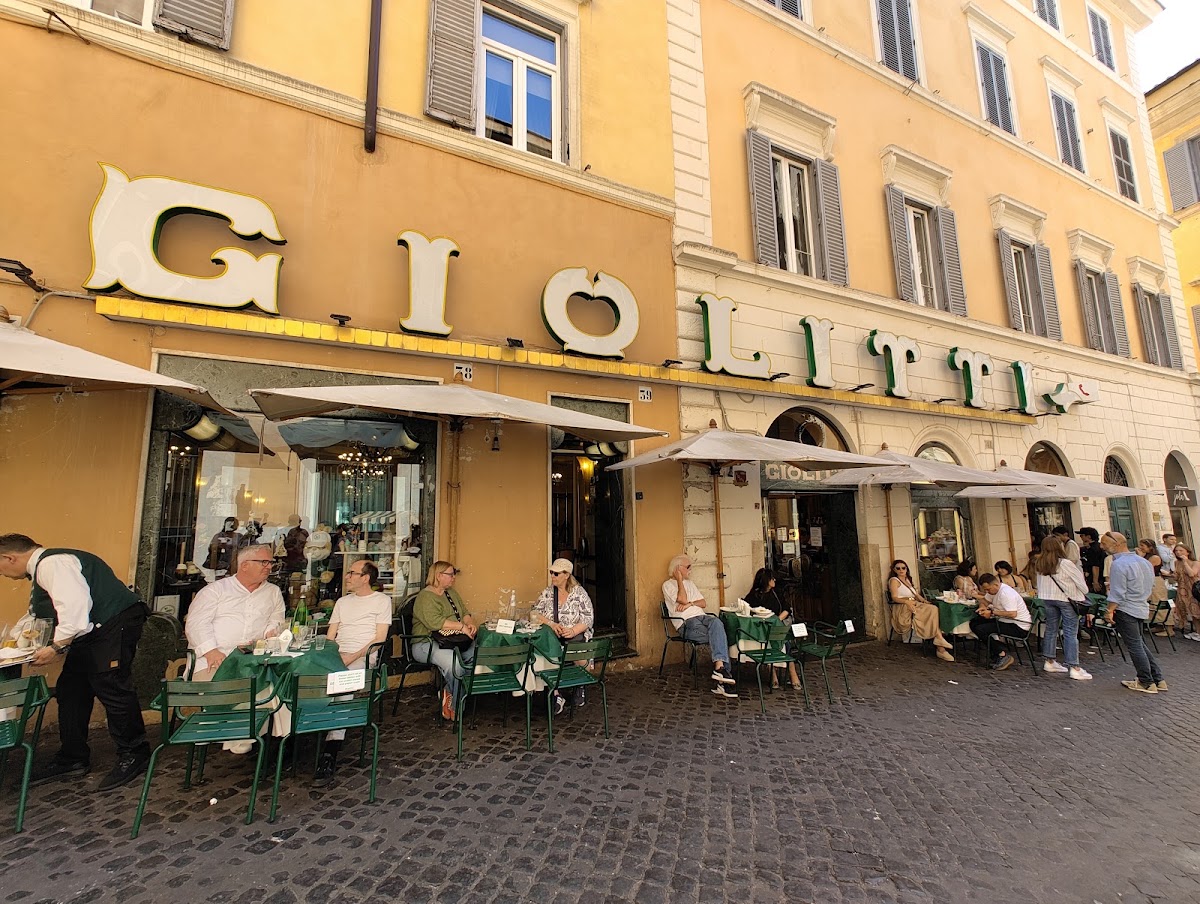 Un dettaglio del banco.