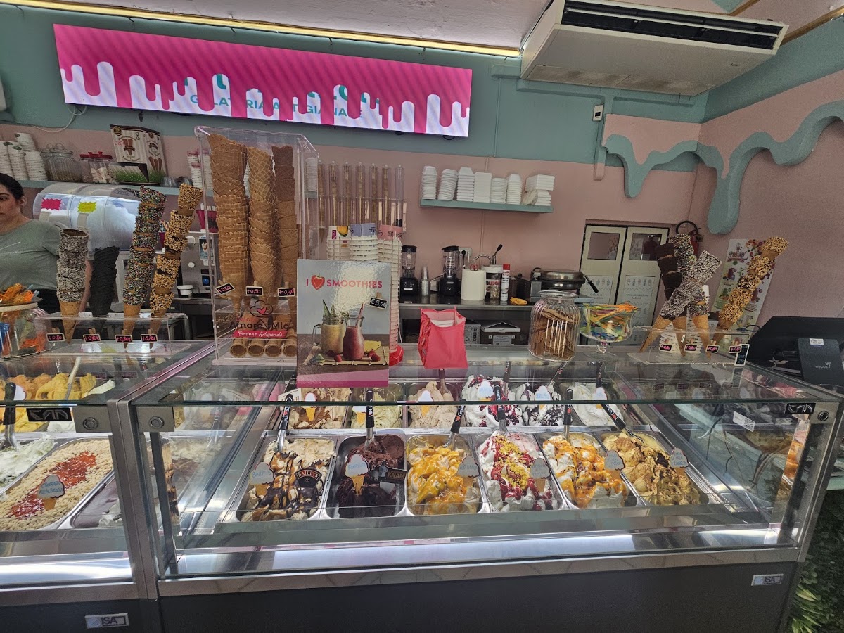 Il locale visto dall'interno.