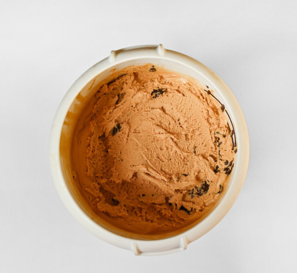 Pot Helados — vitrina y producto