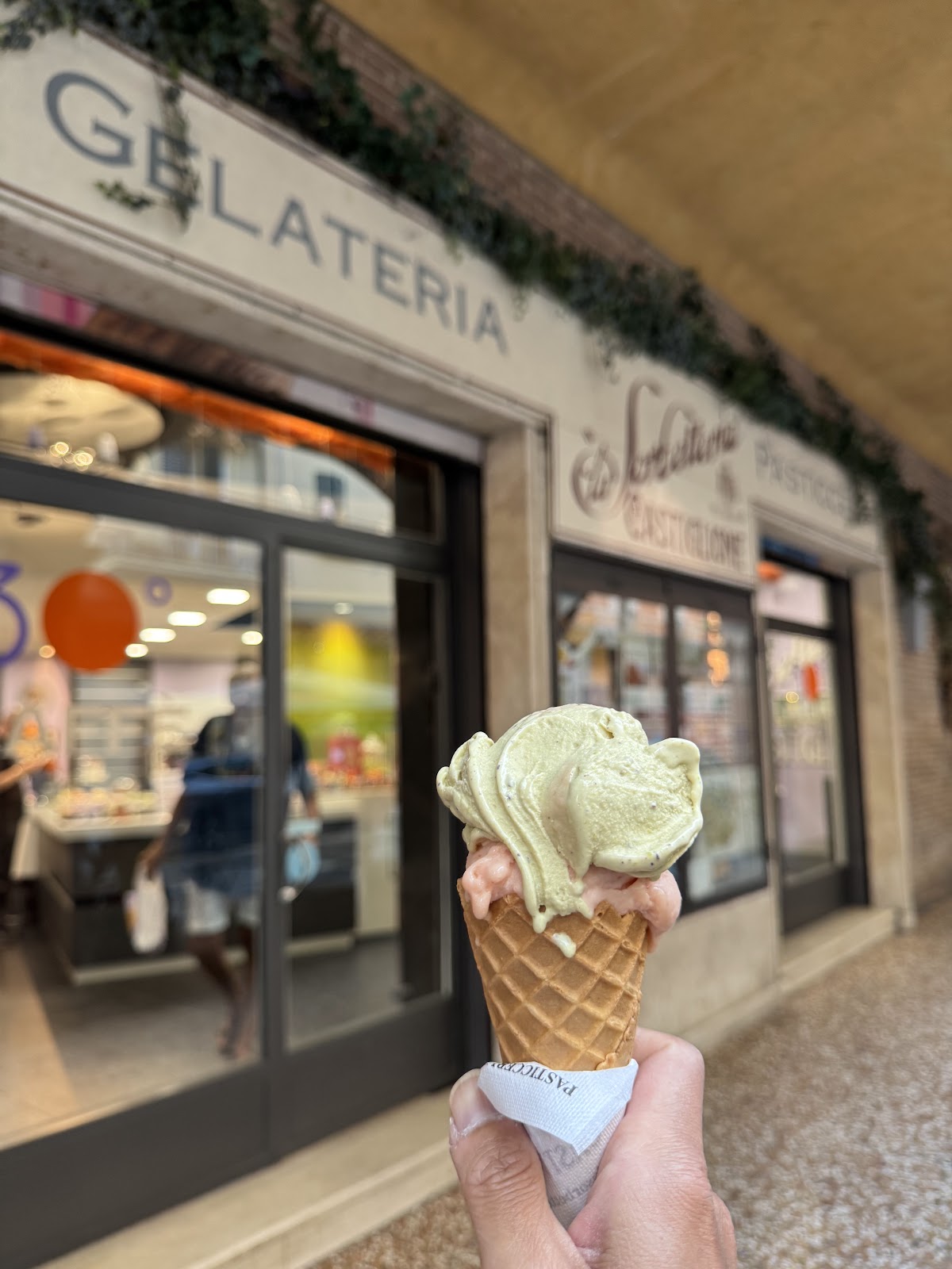 Il gelato della casa.