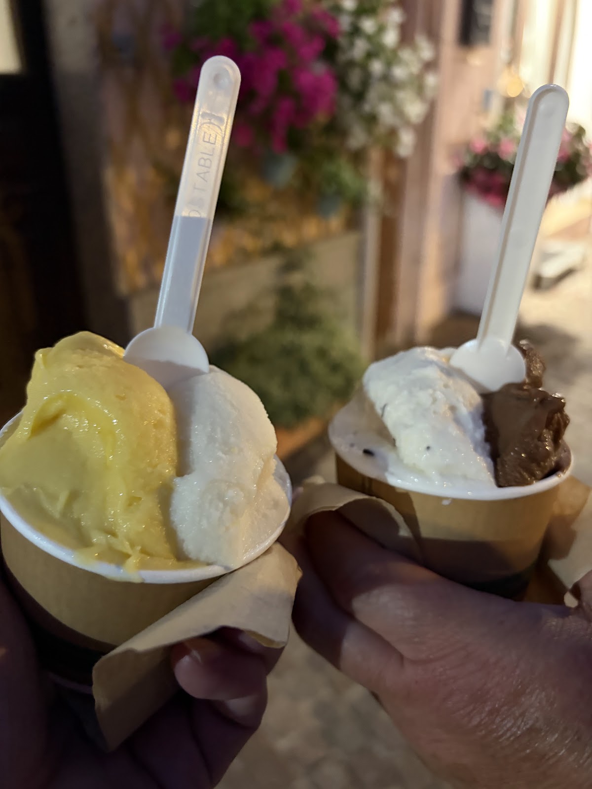Il gelato della casa.