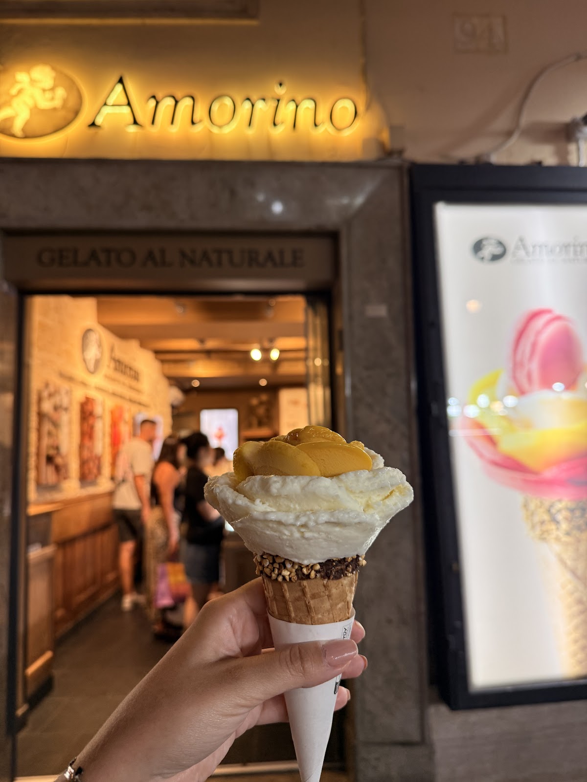 Il locale in servizio.