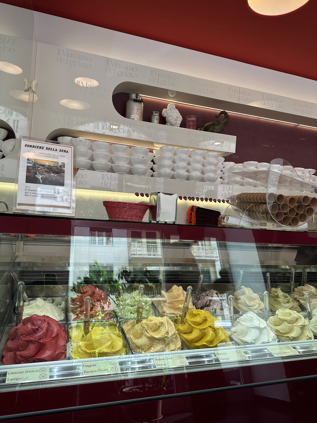 Il locale in servizio.