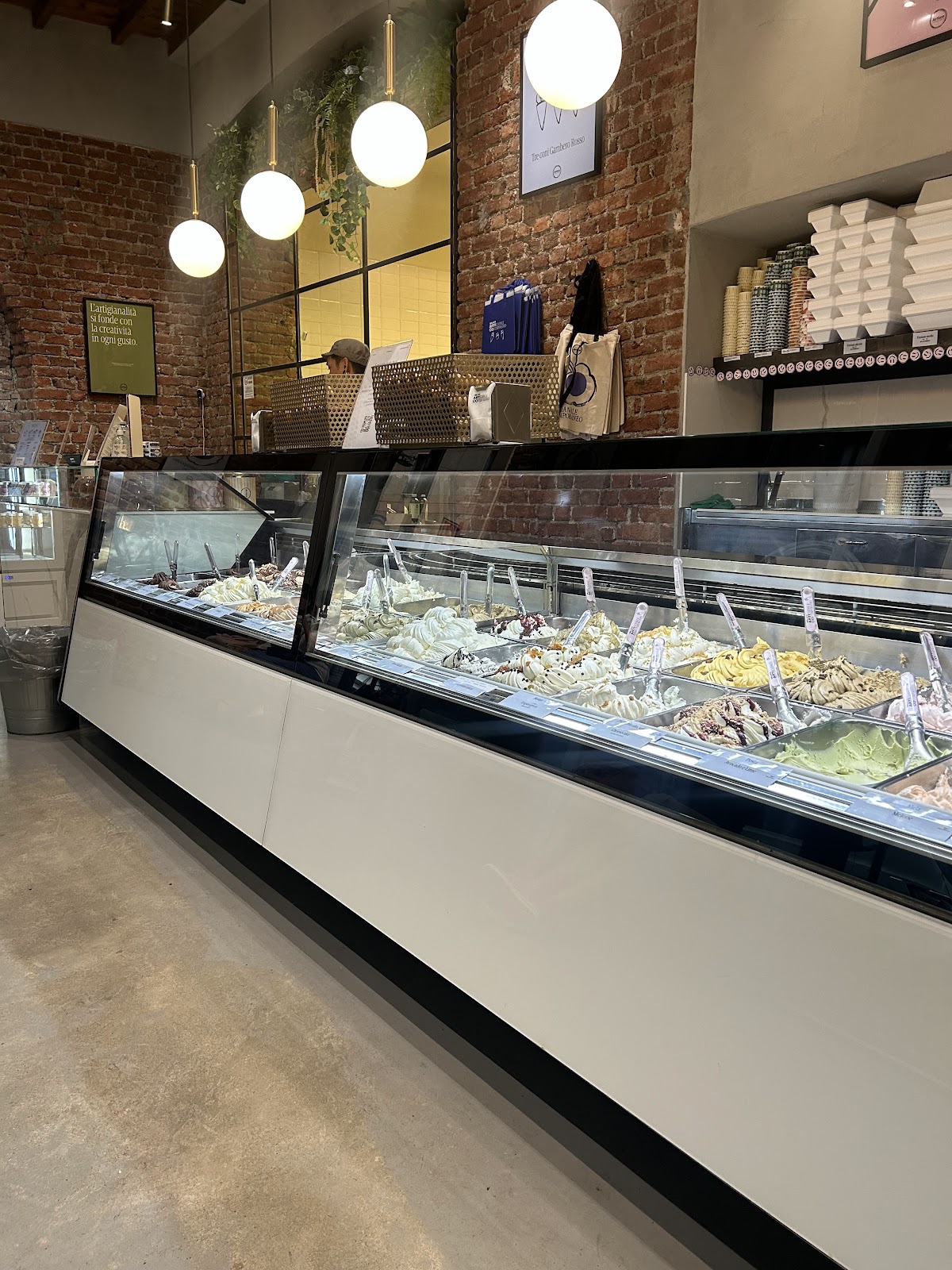 Il gelato della casa.