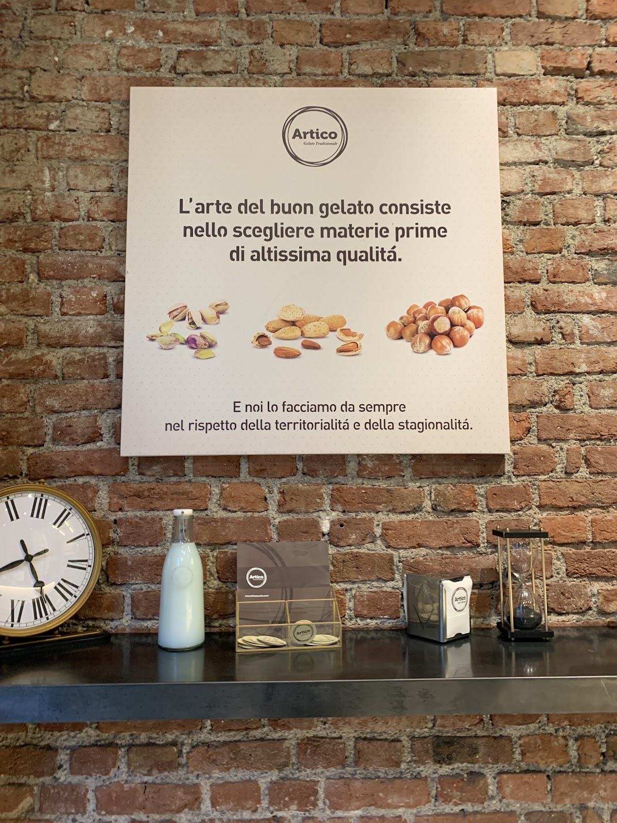 Il locale visto dall'interno.