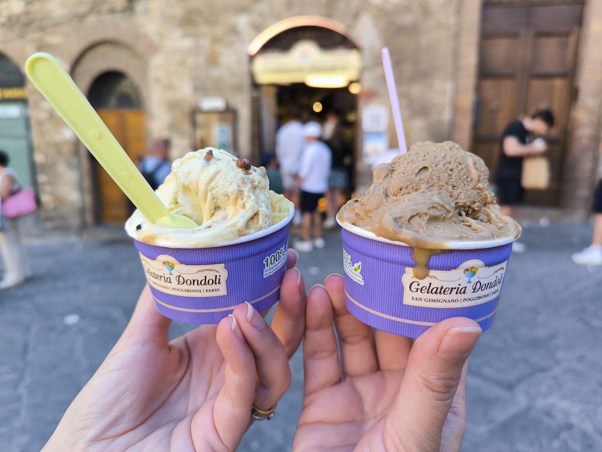 Il gelato della casa.