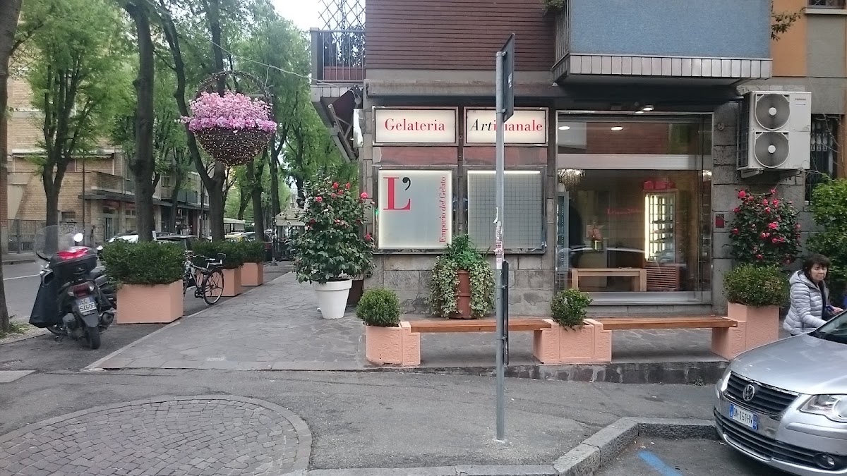 Un dettaglio del banco.