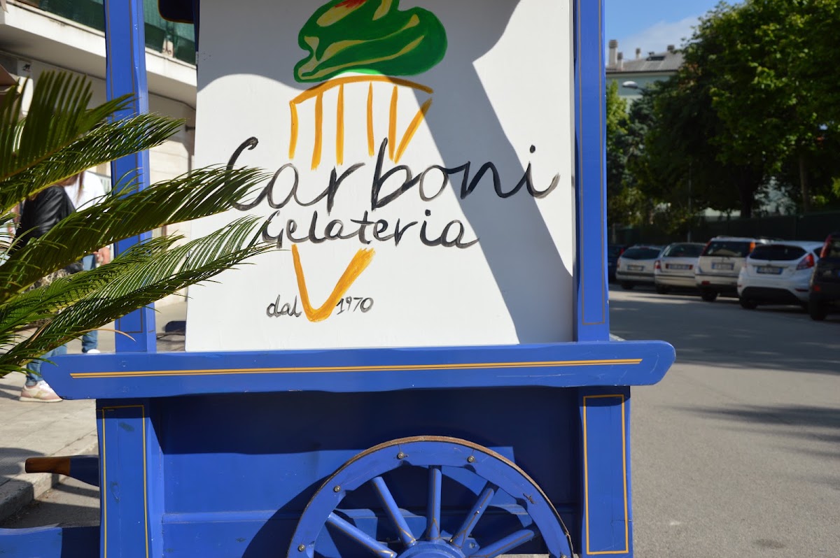 Un dettaglio del banco.