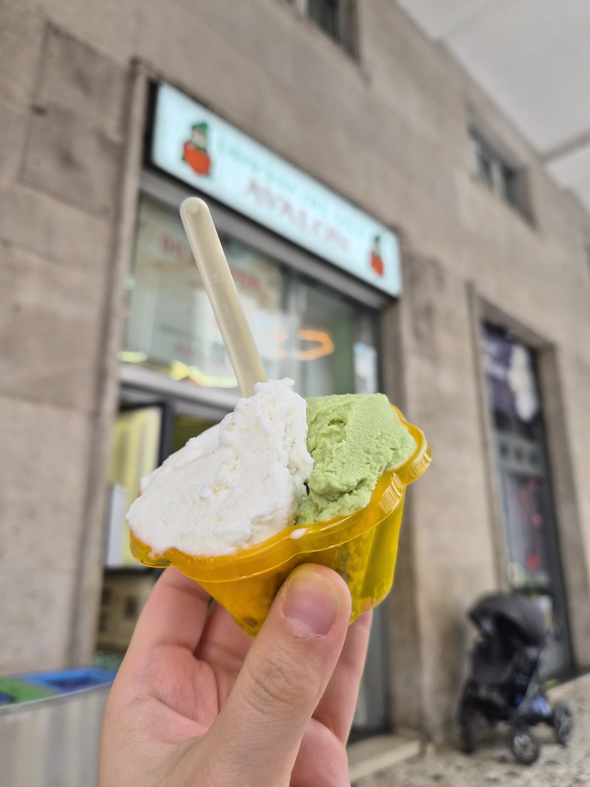 Il locale in servizio.