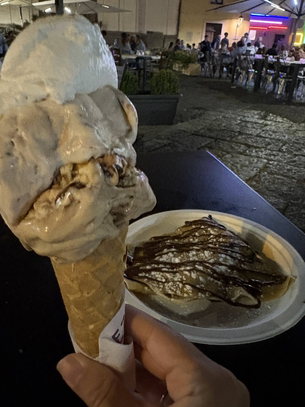 Il gelato della casa.