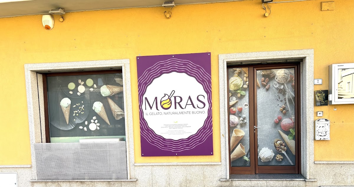 Moras - il gelato , naturalmente buono