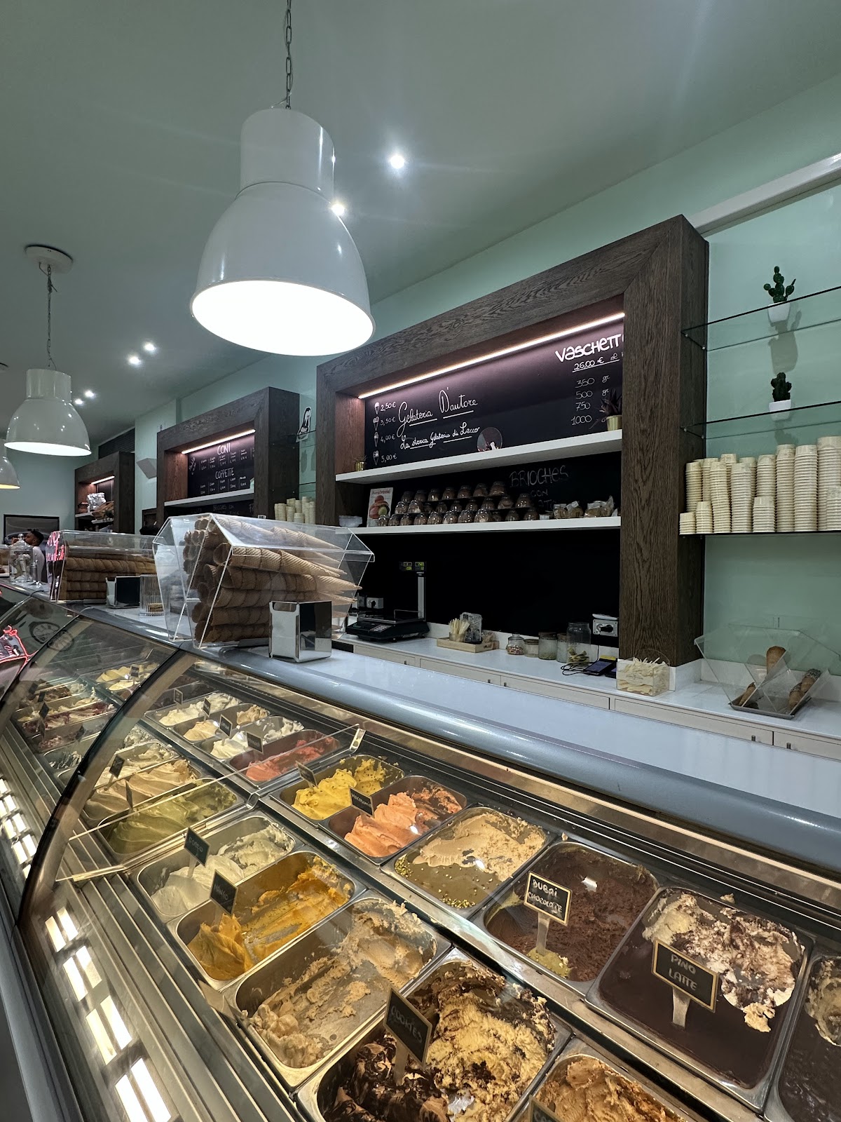 Il locale in servizio.