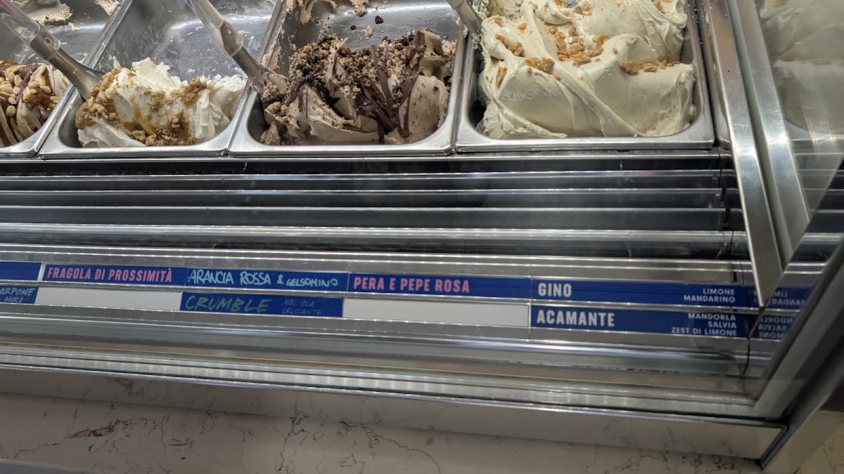 Il gelato della casa.