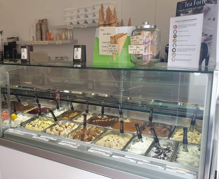 Il gelato della casa.