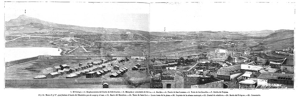 Foto turística de Melilla